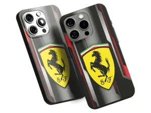 Ferrari Premium Smartphone Hülle Standardmäßiger Look
